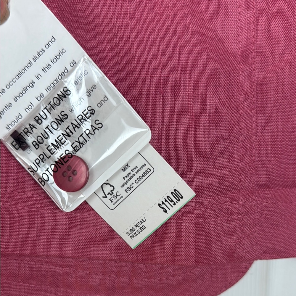 Jones New York Pink Blazer Tailored Suit Jacket - Lenin - Picture 6 of 7